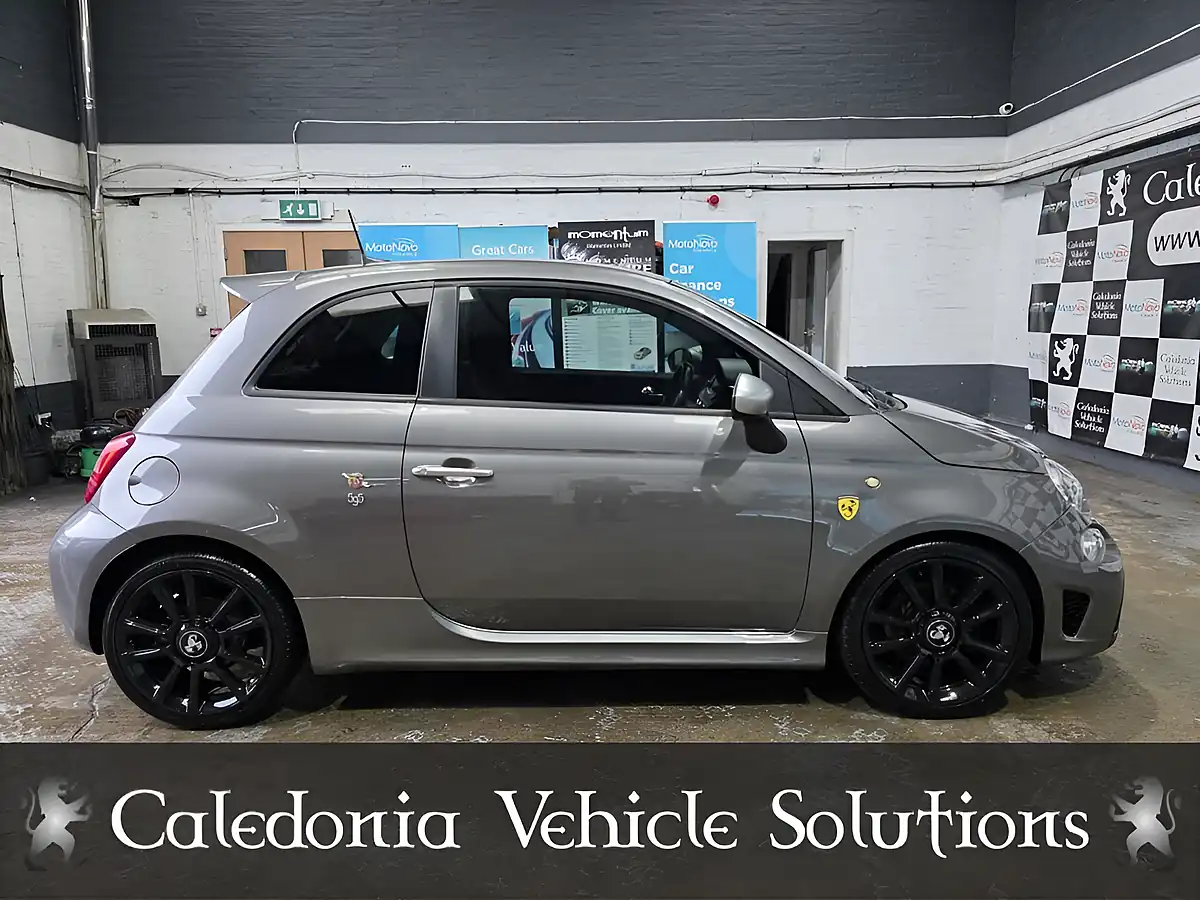 Used 2019 Abarth 595 Turismo 70th Record Grey - Interior and Exterior details 8