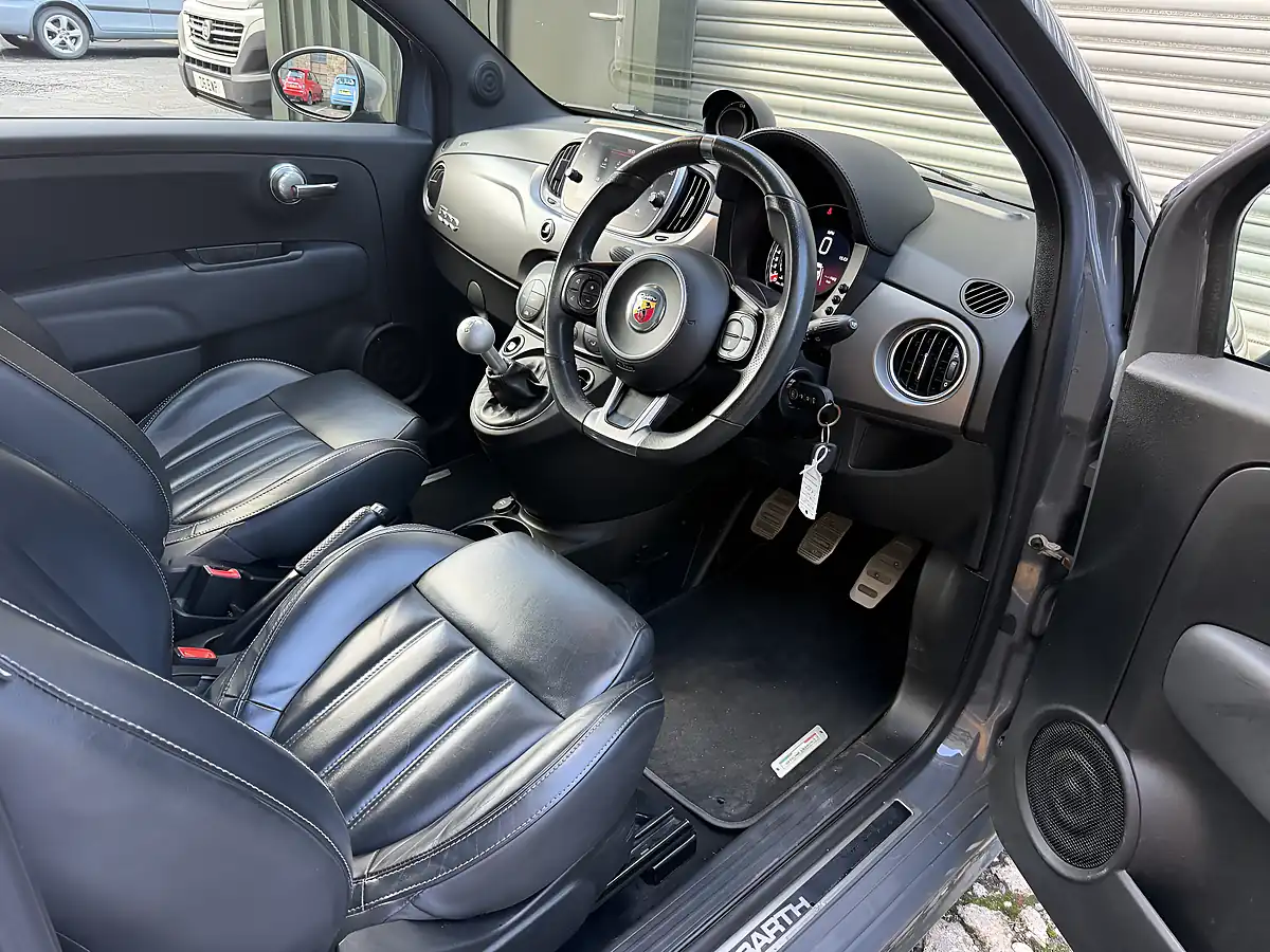 Used 2019 Abarth 595 Turismo Grey - Interior and Exterior details 8