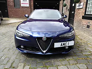 Used 2019 Alfa Romeo Giulia Super Blue - Interior and Exterior details 2
