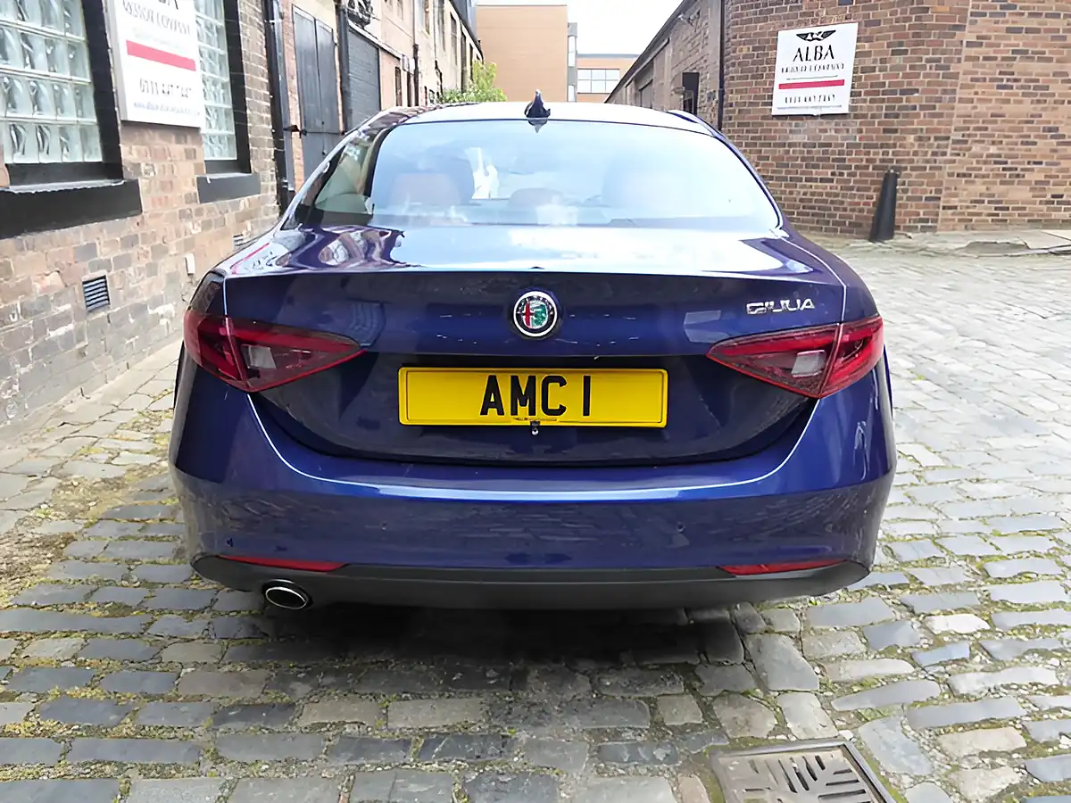Used 2019 Alfa Romeo Giulia Super Blue - Interior and Exterior details 5