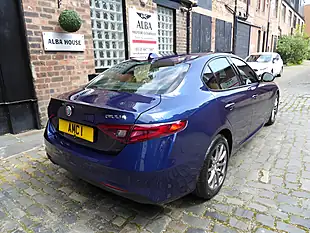 Used 2019 Alfa Romeo Giulia Super Blue - Interior and Exterior details 6