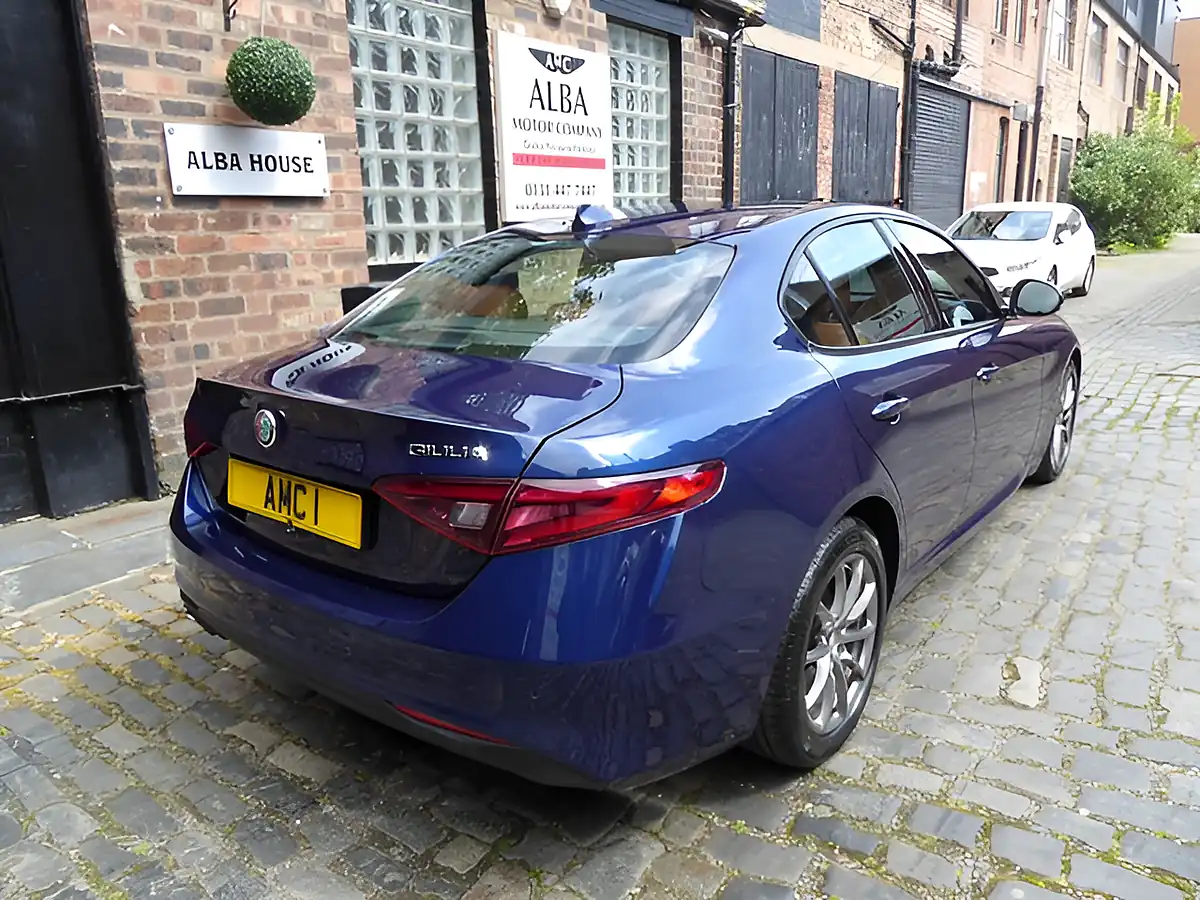 Used 2019 Alfa Romeo Giulia Super Blue - Interior and Exterior details 6
