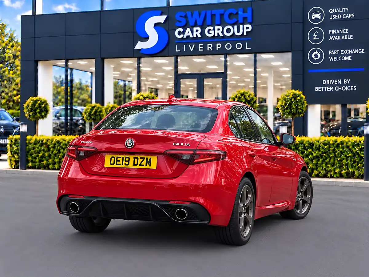 Used 2019 Alfa Romeo Giulia Veloce Red - Interior and Exterior details 10