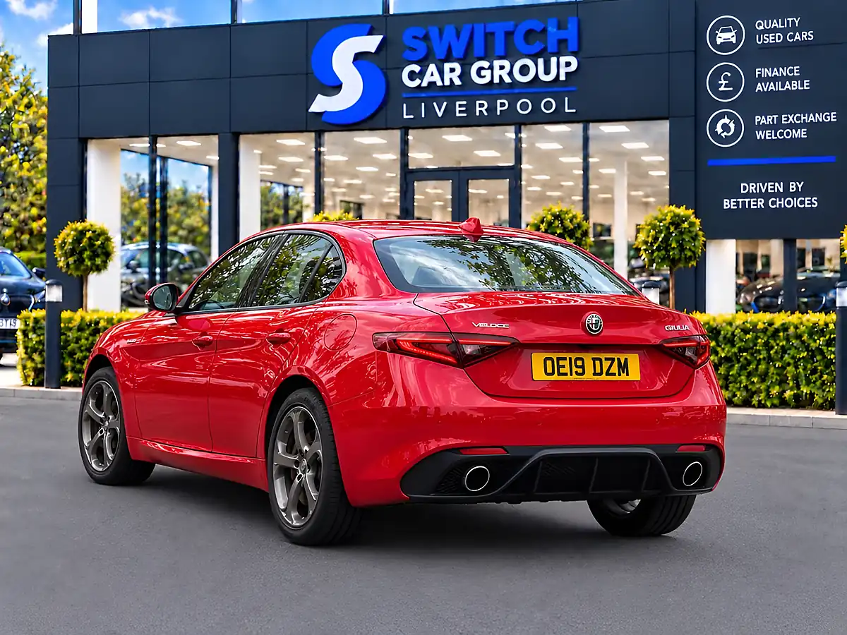 Used 2019 Alfa Romeo Giulia Veloce Red - Interior and Exterior details 11