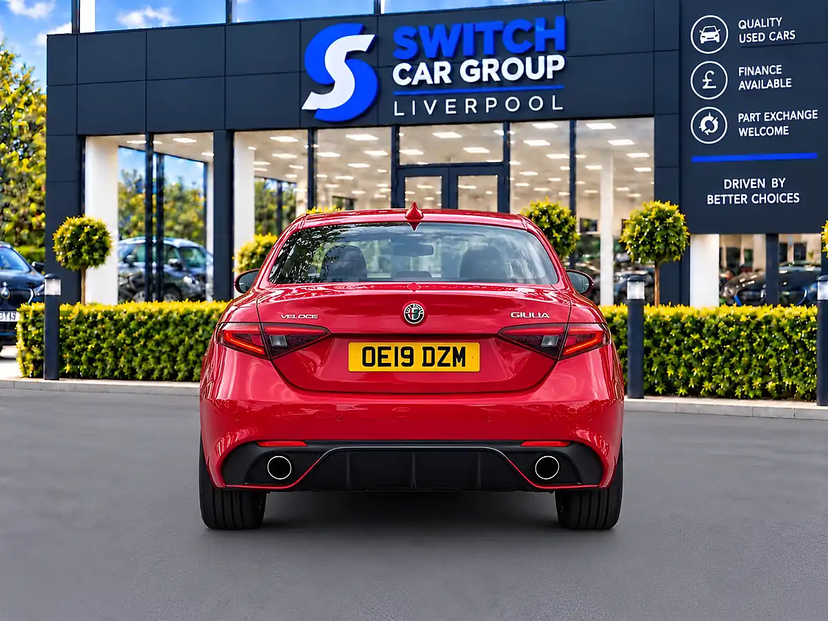 Used 2019 Alfa Romeo Giulia Veloce Red - Interior and Exterior details 13