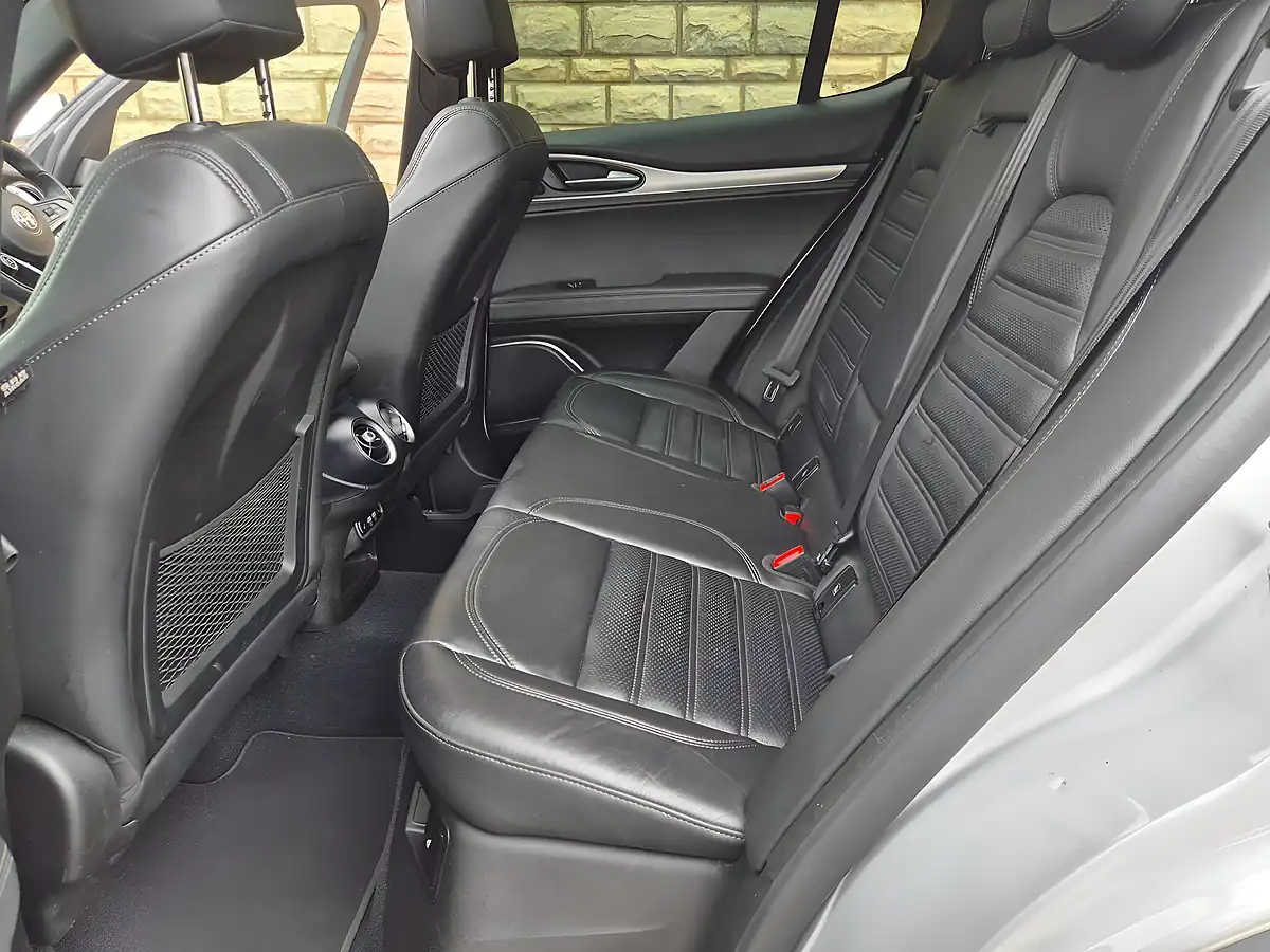 Used 2019 Alfa Romeo Stelvio Milano Edizione Grey - Interior and Exterior details 11