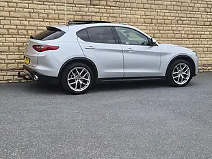 Used 2019 Alfa Romeo Stelvio Milano Edizione Grey - Interior and Exterior details 12