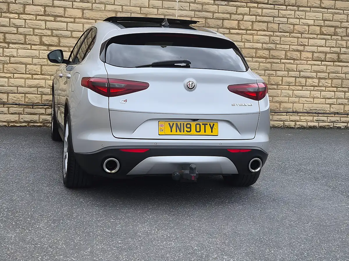 Used 2019 Alfa Romeo Stelvio Milano Edizione Grey - Interior and Exterior details 15