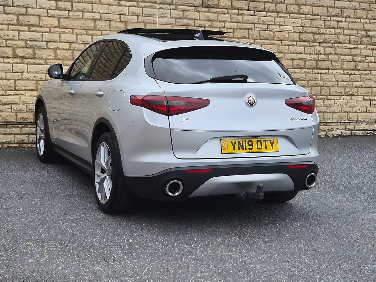 Used 2019 Alfa Romeo Stelvio Milano Edizione Grey - Interior and Exterior details 16