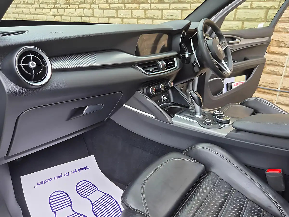 Used 2019 Alfa Romeo Stelvio Milano Edizione Grey - Interior and Exterior details 18