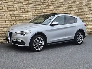 Used 2019 Alfa Romeo Stelvio Milano Edizione Grey - Interior and Exterior details 19
