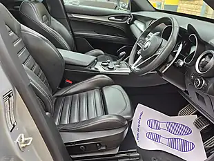 Used 2019 Alfa Romeo Stelvio Milano Edizione Grey - Interior and Exterior details 2