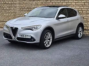 Used 2019 Alfa Romeo Stelvio Milano Edizione Grey - Interior and Exterior details 4