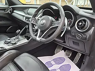 Used 2019 Alfa Romeo Stelvio Milano Edizione Grey - Interior and Exterior details 6
