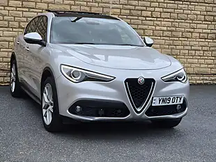 Used 2019 Alfa Romeo Stelvio Milano Edizione Grey - Interior and Exterior details 9