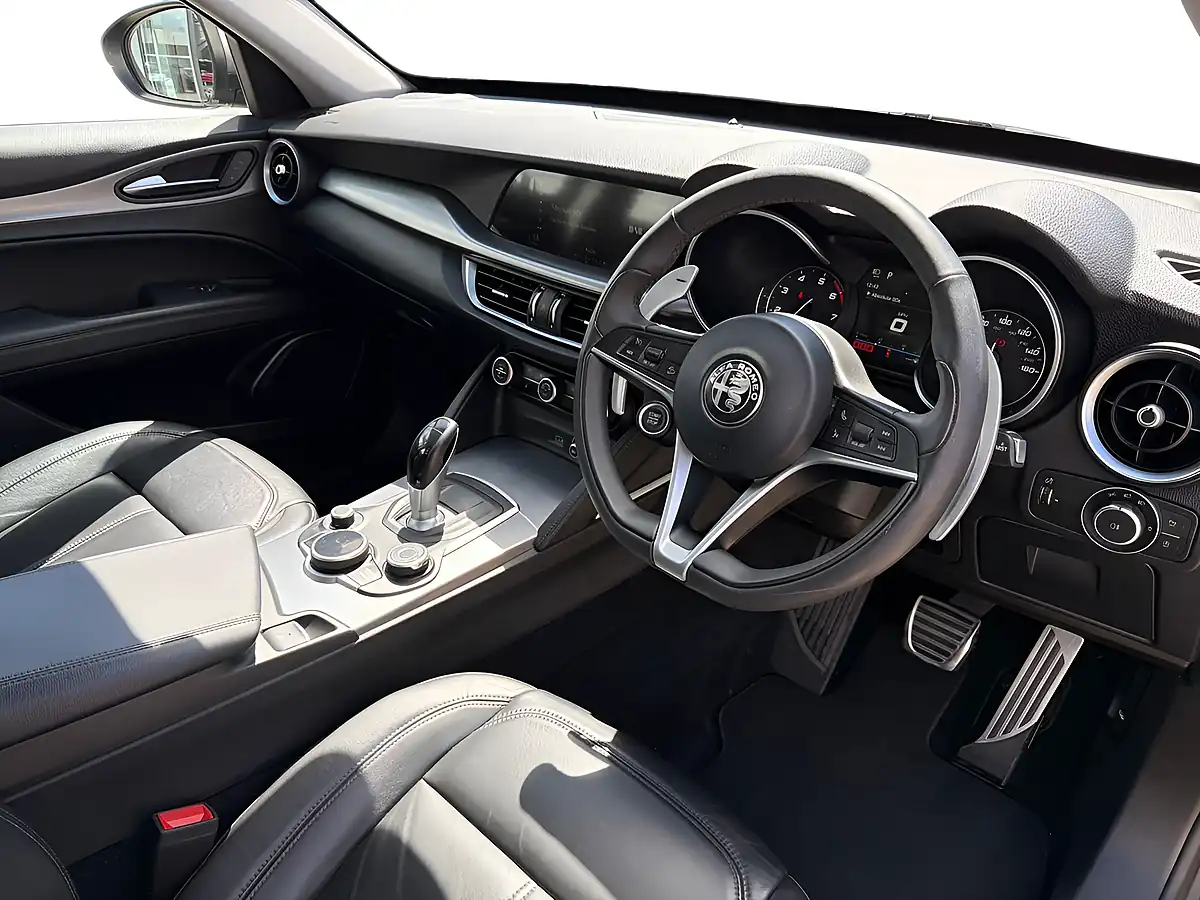 Used 2019 Alfa Romeo Stelvio Speciale Grey - Interior and Exterior details 8