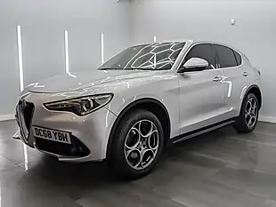 Used 2019 Alfa Romeo Stelvio Super Silverstone Grey - Interior and Exterior details 3