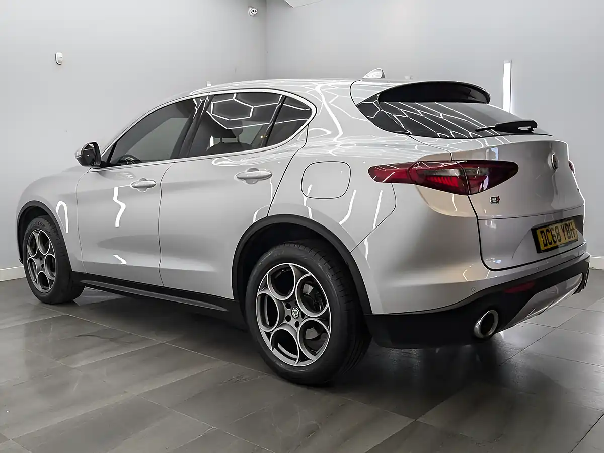Used 2019 Alfa Romeo Stelvio Super Silverstone Grey - Interior and Exterior details 6