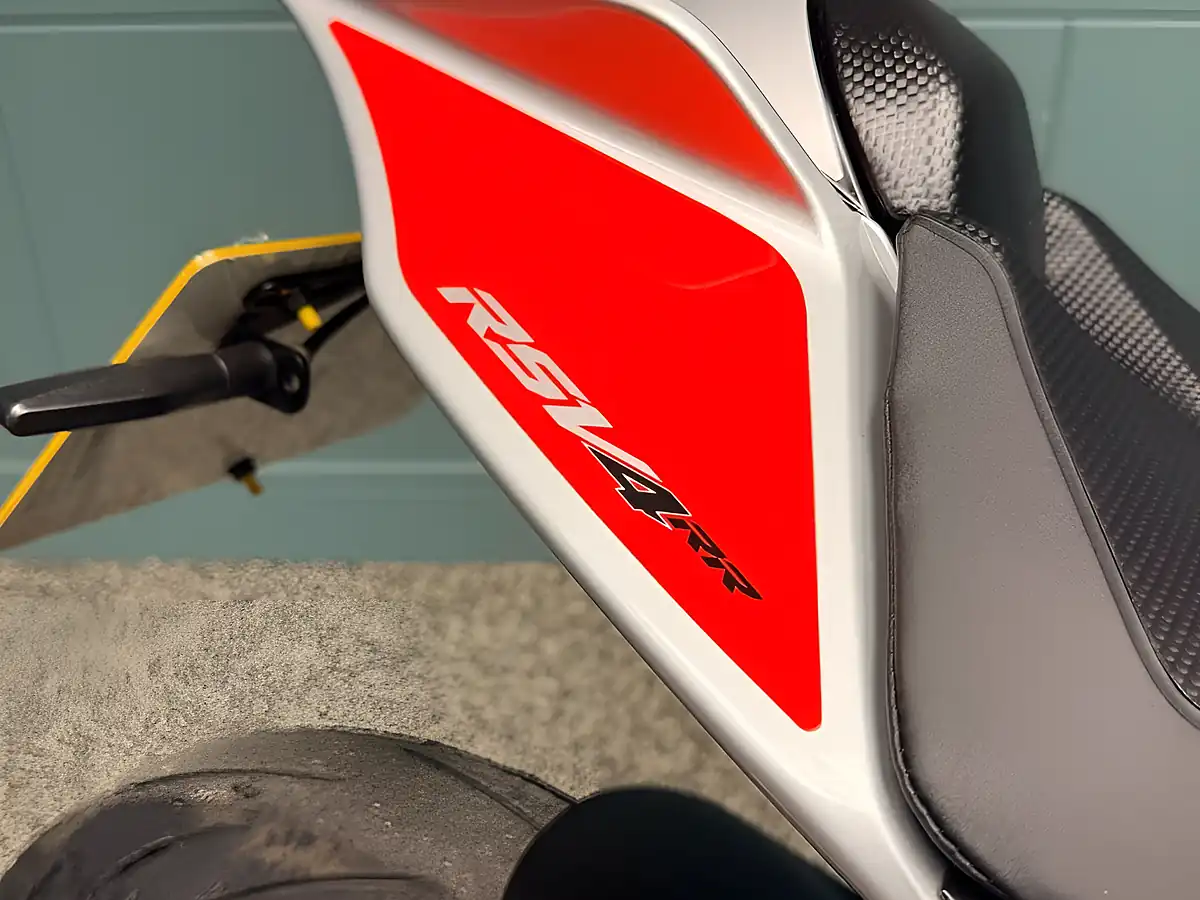 Used 2019 Aprilia RSV4 Rr Super Sports Grey - Interior and Exterior details 13