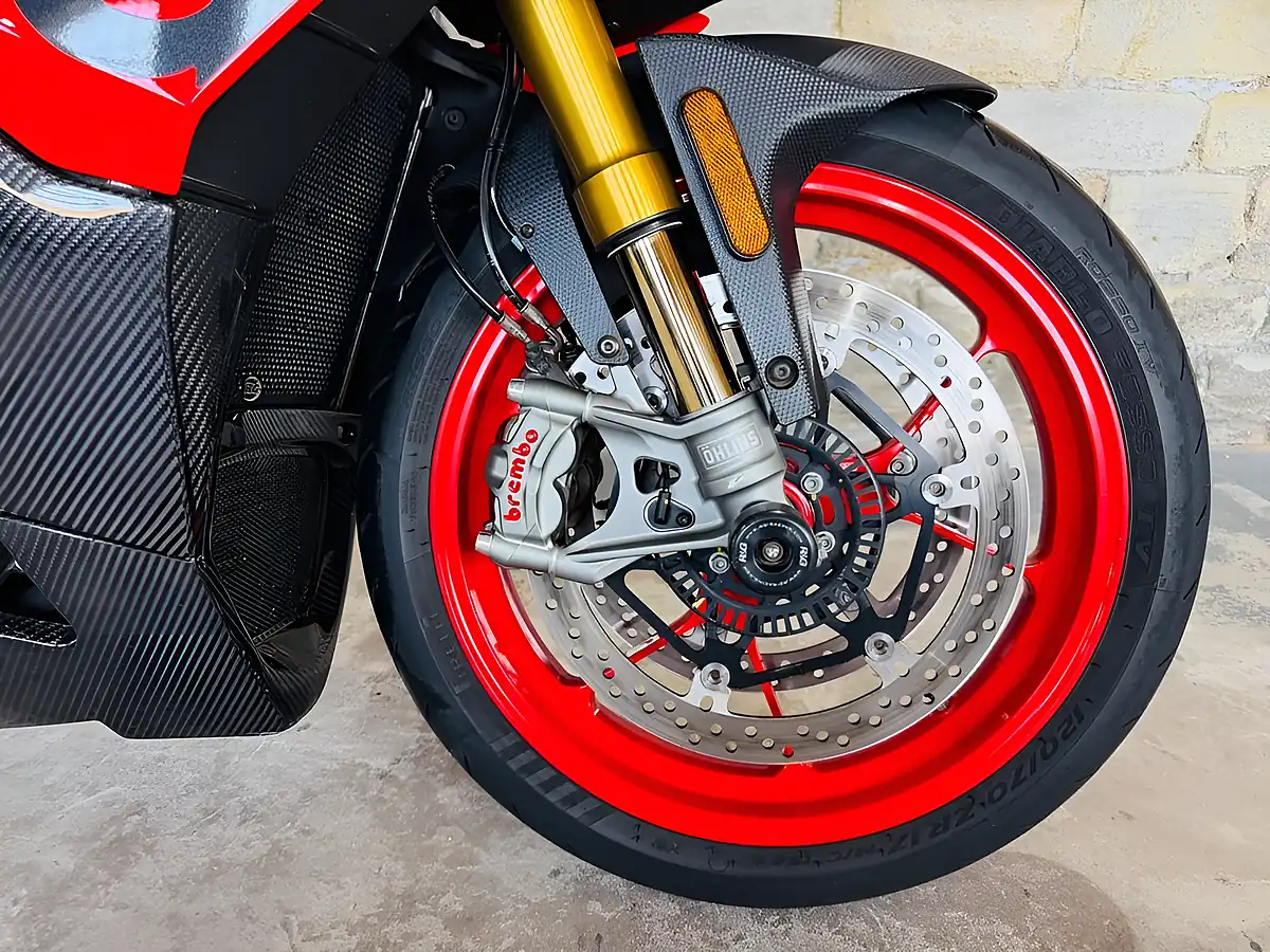 Used 2019 Aprilia Tuono 1100 V4 Factory Grey - Interior and Exterior details 5