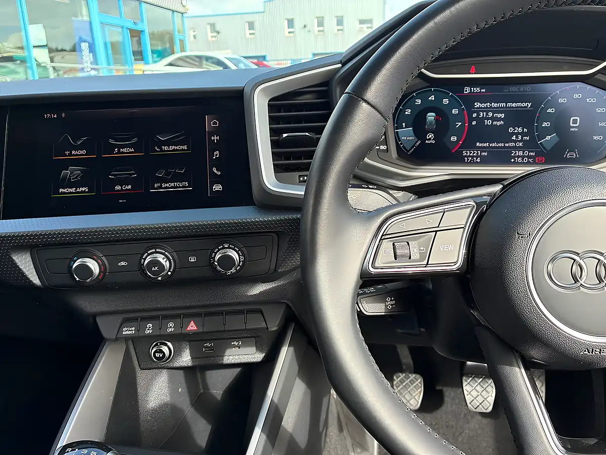 Used 2019 Audi A1 Sport White - Interior and Exterior details 9