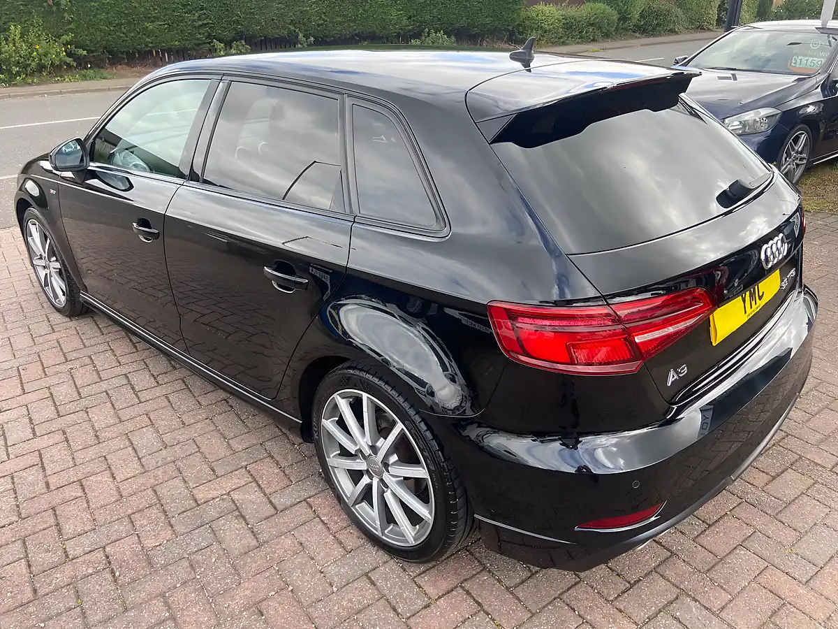 Used 2019 Audi A3 Black Edition Black - Interior and Exterior details 12