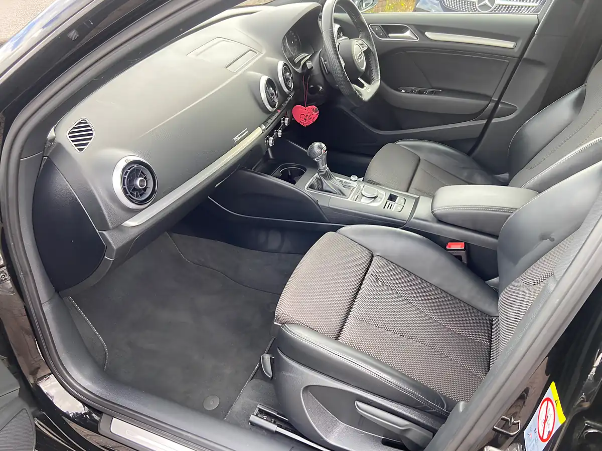 Used 2019 Audi A3 Black Edition Black - Interior and Exterior details 15