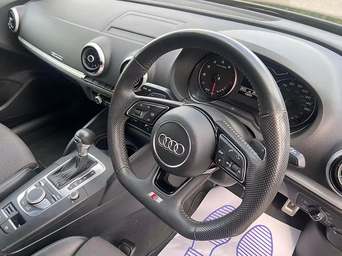 Used 2019 Audi A3 Black Edition Black - Interior and Exterior details 19