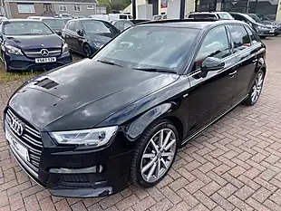 Used 2019 Audi A3 Black Edition Black - Interior and Exterior details 2