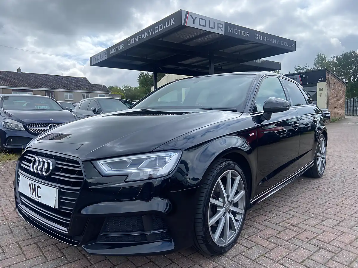 Used 2019 Audi A3 Black Edition Black - Interior and Exterior details 3