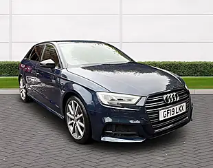 Used 2019 Audi A3 Black Edition Blue - Interior and Exterior details 20