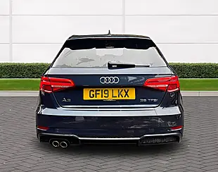 Used 2019 Audi A3 Black Edition Blue - Interior and Exterior details 4