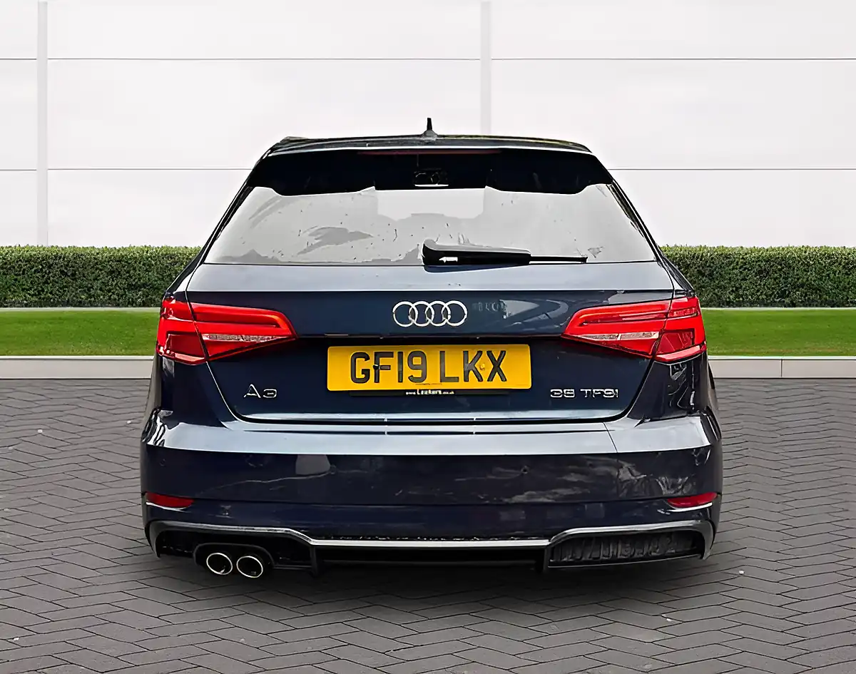 Used 2019 Audi A3 Black Edition Blue - Interior and Exterior details 4