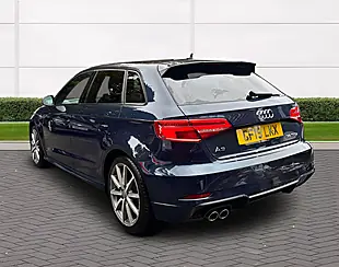 Used 2019 Audi A3 Black Edition Blue - Interior and Exterior details 5