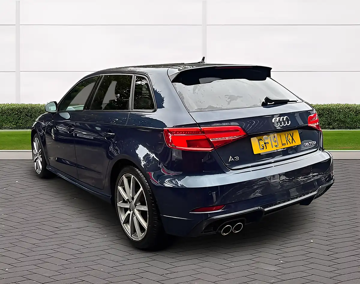Used 2019 Audi A3 Black Edition Blue - Interior and Exterior details 5