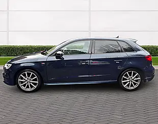 Used 2019 Audi A3 Black Edition Blue - Interior and Exterior details 6