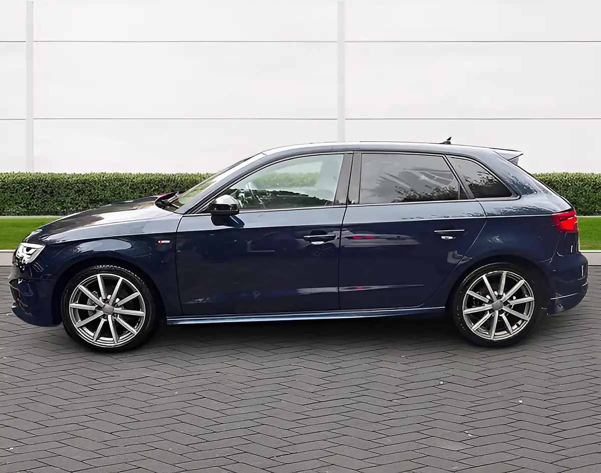 Used 2019 Audi A3 Black Edition Blue - Interior and Exterior details 6