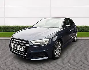 Used 2019 Audi A3 Black Edition Blue - Interior and Exterior details 7