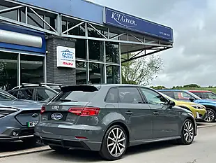 Used 2019 Audi A3 Black Edition Grey - Interior and Exterior details 4