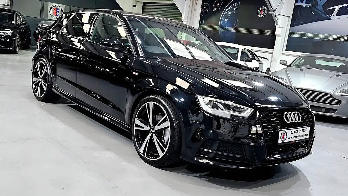 Used 2019 Audi A3 Black Edition Sportback Black - Interior and Exterior details 12