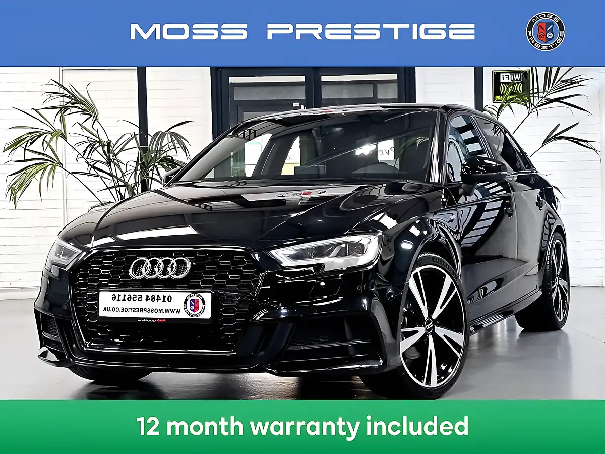 Used 2019 Audi A3 Black Edition Sportback Black - Interior and Exterior details 3