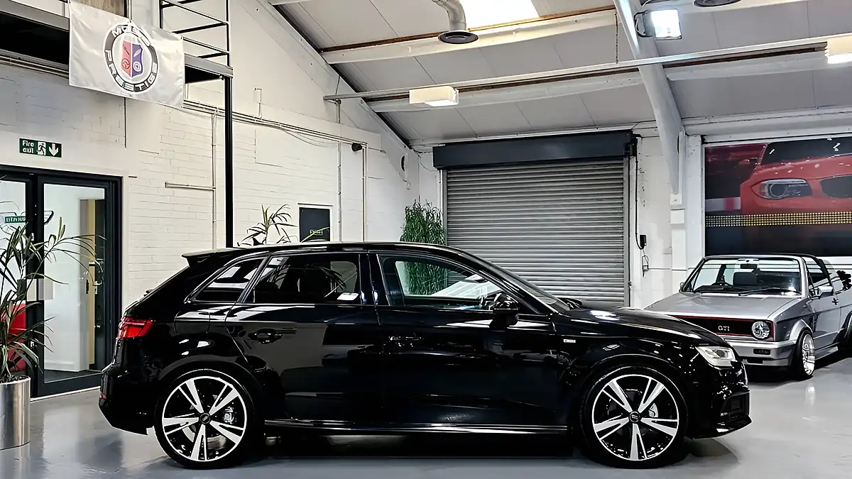 Used 2019 Audi A3 Black Edition Sportback Black - Interior and Exterior details 5