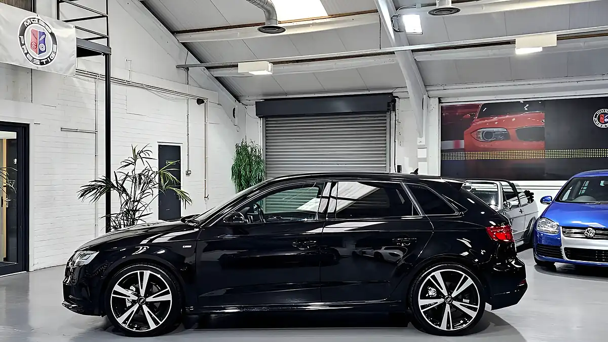 Used 2019 Audi A3 Black Edition Sportback Black - Interior and Exterior details 6