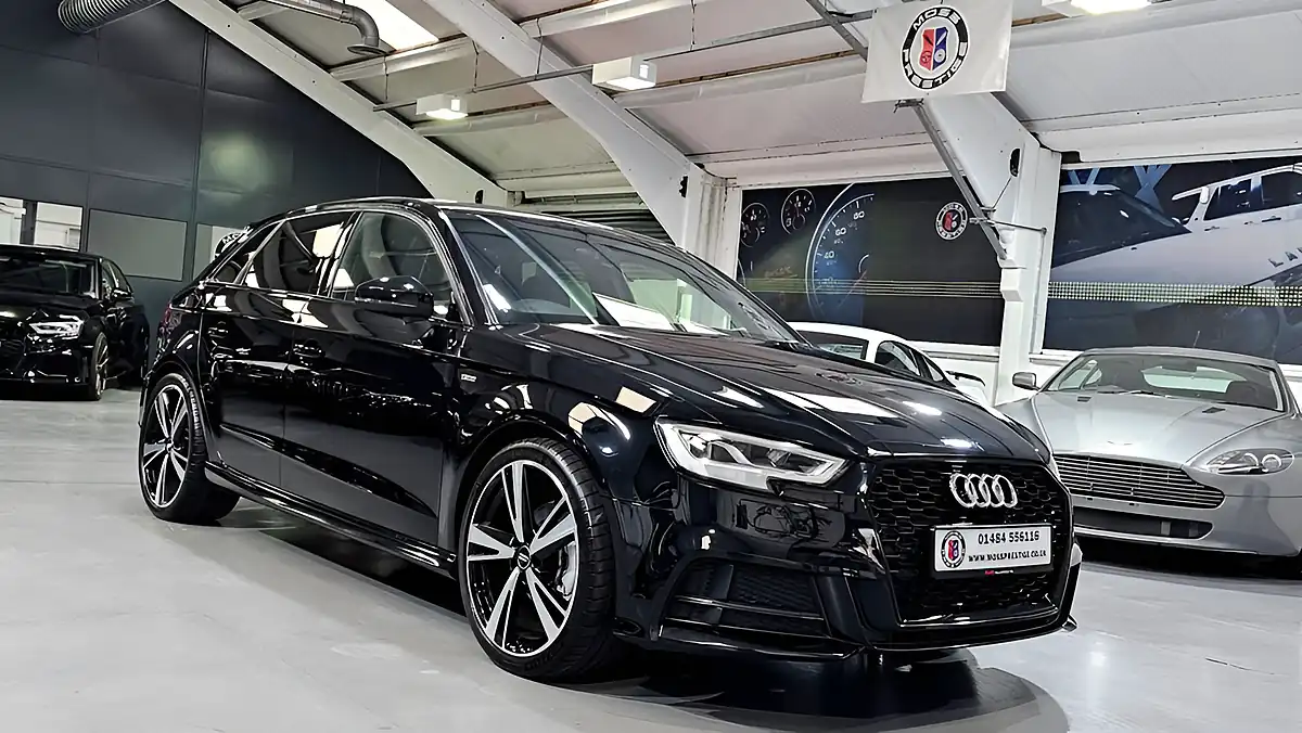 Used 2019 Audi A3 Black Edition Sportback Black - Interior and Exterior details 8