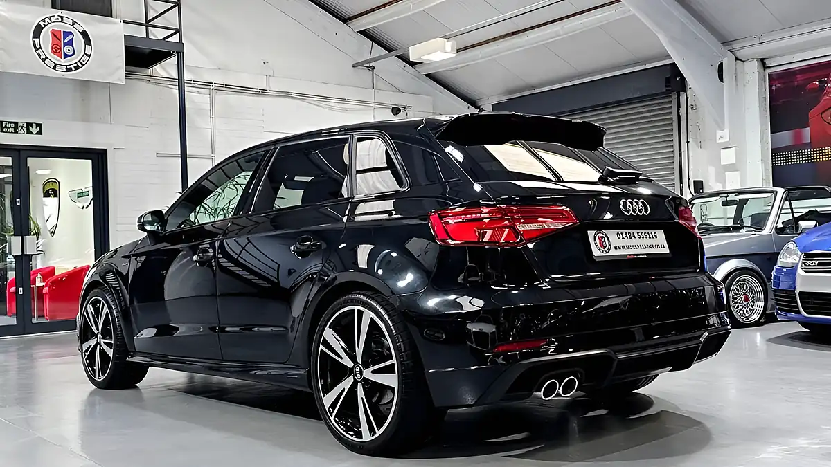 Used 2019 Audi A3 Black Edition Sportback Black - Interior and Exterior details 9