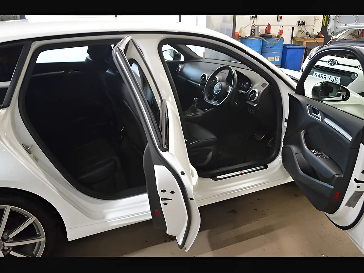 Used 2019 Audi A3 Black Edition Sportback Ibis White - Interior and Exterior details 15