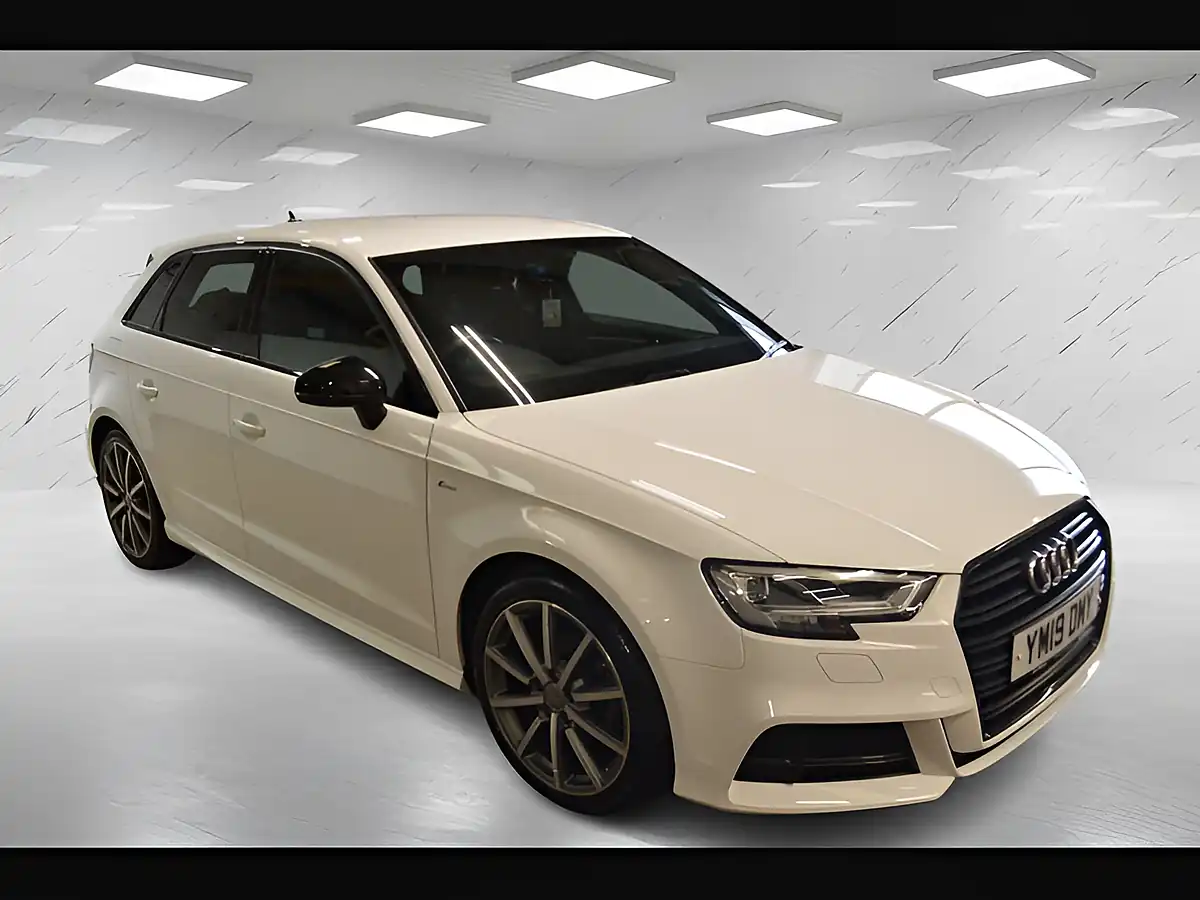 Used 2019 Audi A3 Black Edition Sportback Ibis White - Interior and Exterior details 3