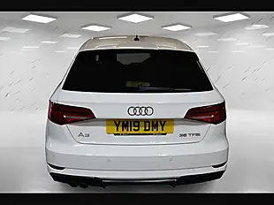Used 2019 Audi A3 Black Edition Sportback Ibis White - Interior and Exterior details 6