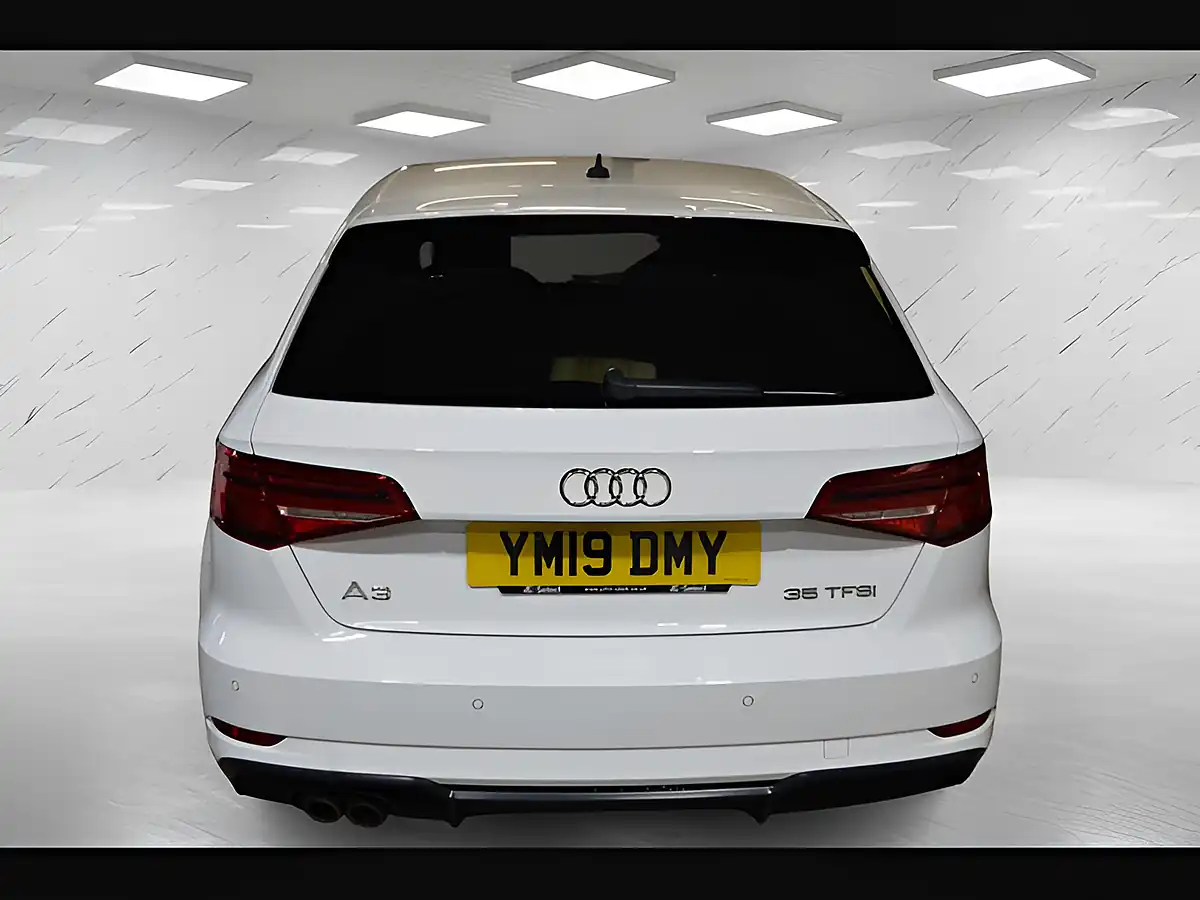 Used 2019 Audi A3 Black Edition Sportback Ibis White - Interior and Exterior details 6