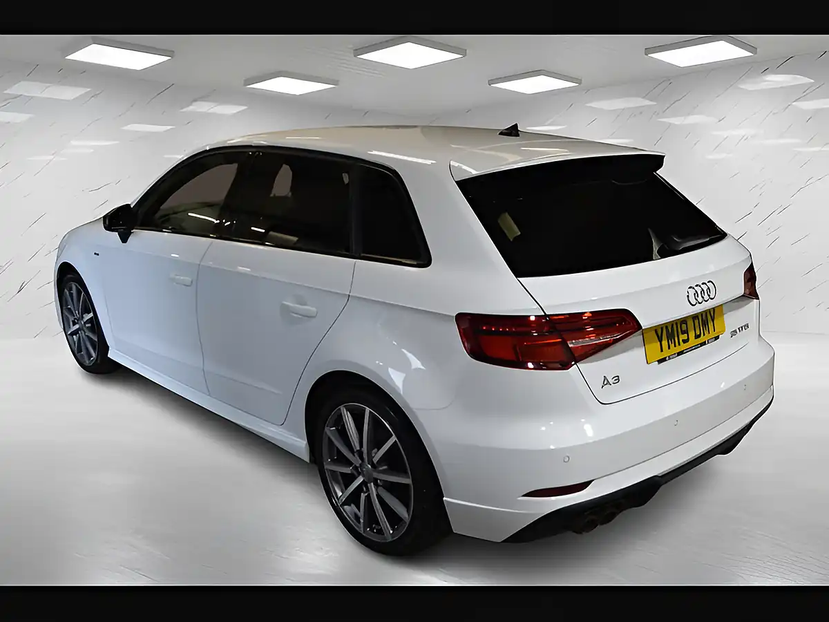 Used 2019 Audi A3 Black Edition Sportback Ibis White - Interior and Exterior details 7
